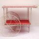 1950s French serving trolley for garden