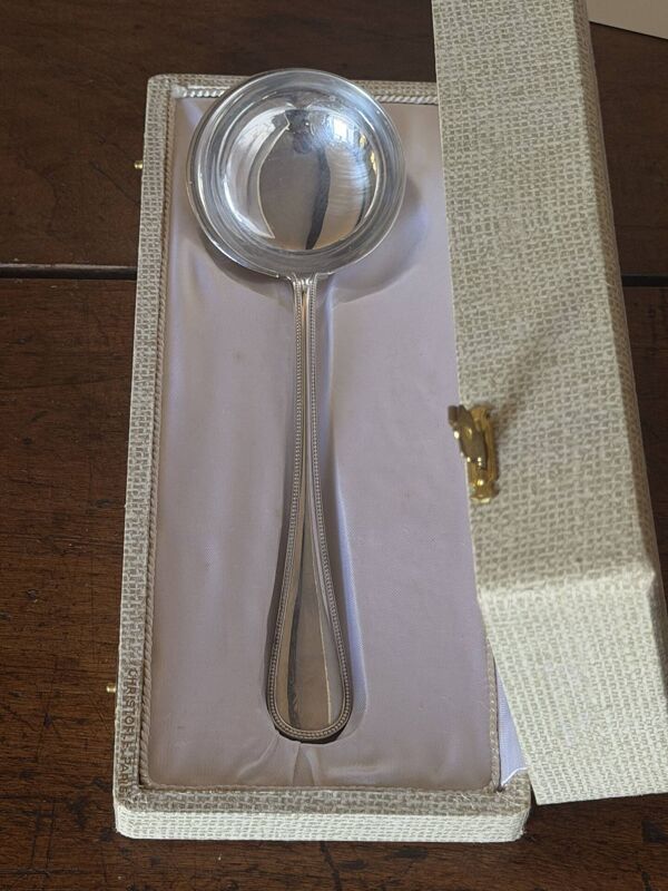 Louche Christofle dans son écrin