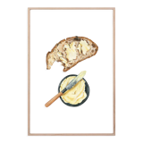 "Dimanche", the toast, art print 21/29,7 cm