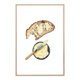 "Dimanche", the toast, art print 21/29,7 cm