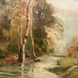 Large signed forest landscape