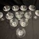 Set of Twelve Crystal Martini Glasses by Christinenhutte, Germany