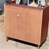 Mid-century modernist sideboard in vintage rosewood Scandinavian style