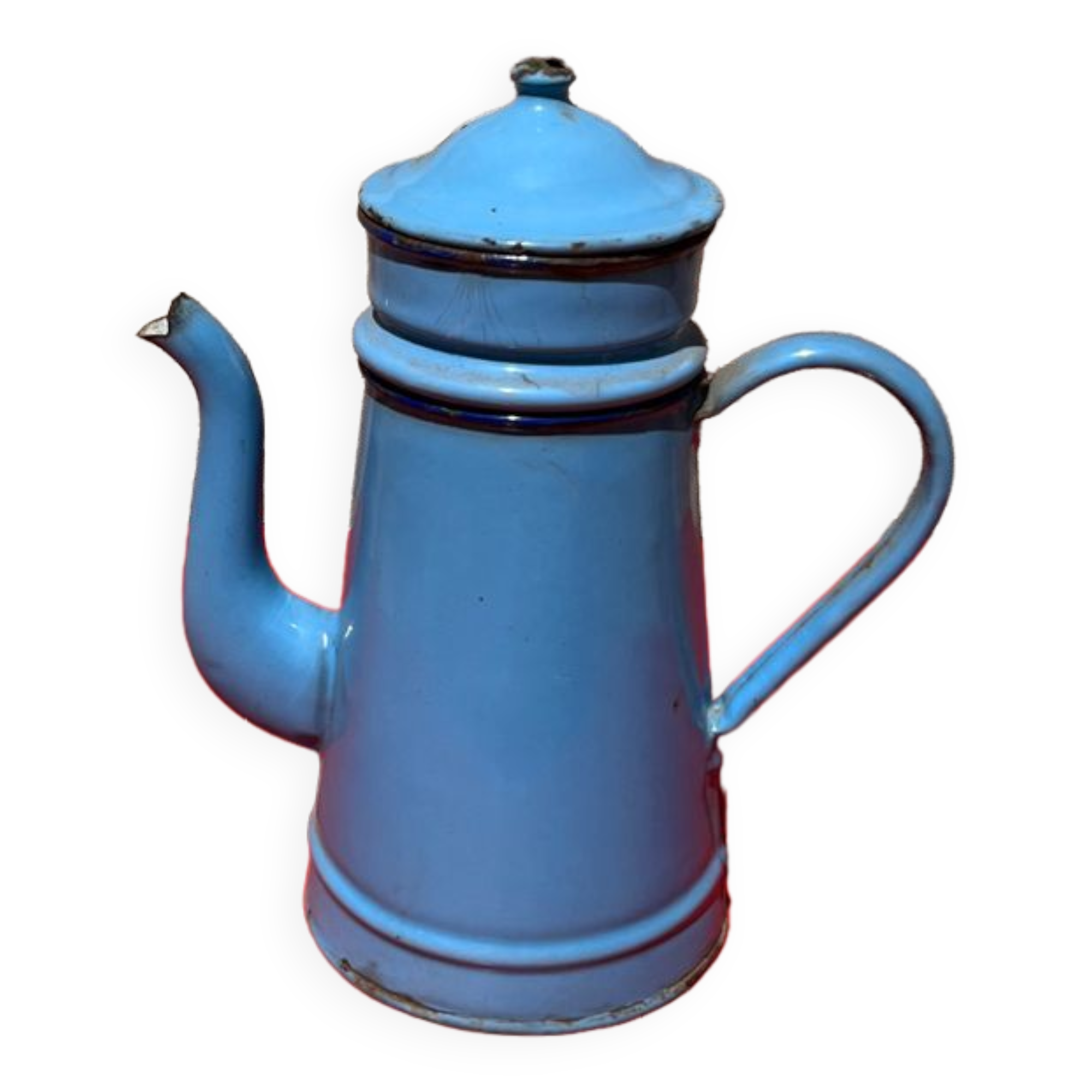 Enamelled coffee maker