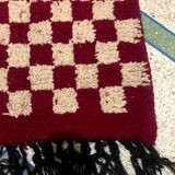 Traditional handmade Benni Ouarin rug size 120 x 80 cm