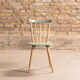 Fully restored and revamped barred chair