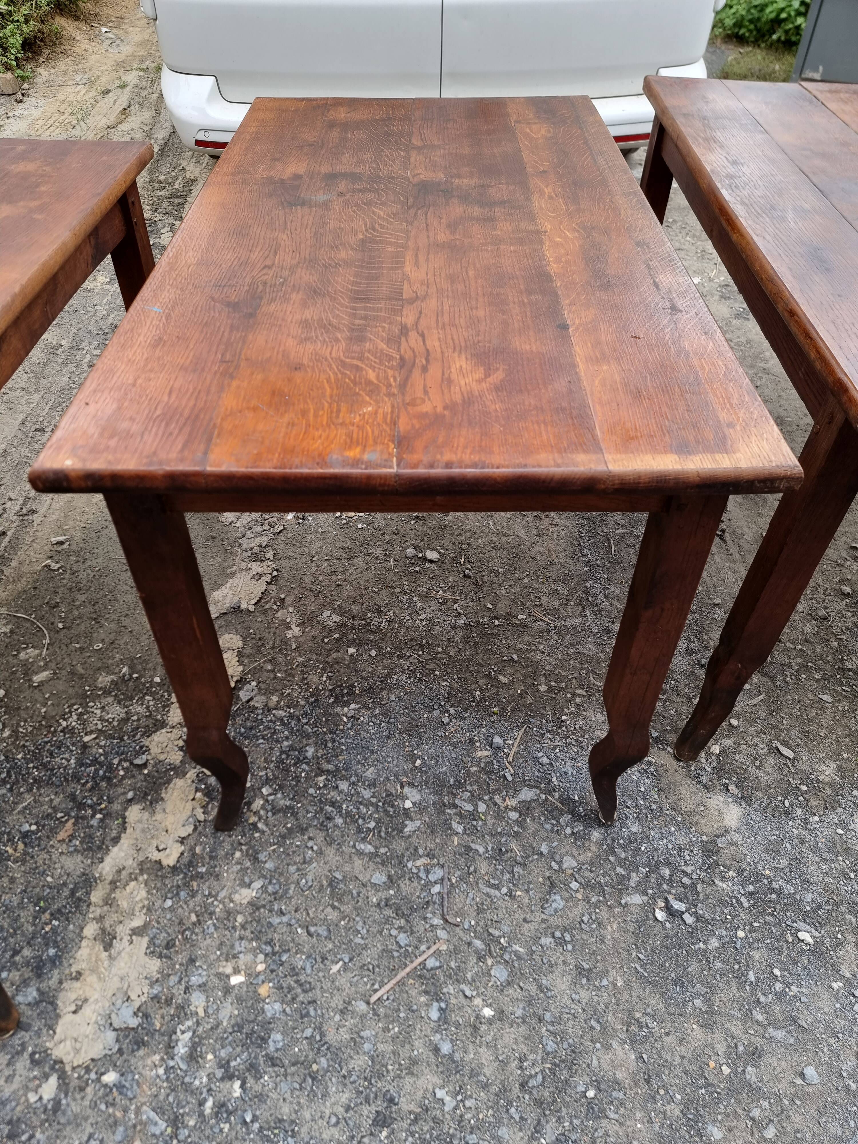 Restaurant tables, set of 4