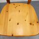 Set van 4 vintage eetkamerstoelen grenen