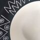 Assiette creuses Scraffito Habitat Japan 1980