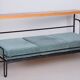 Brown & Blue Bauhaus Sofa, Czechia, 1930s