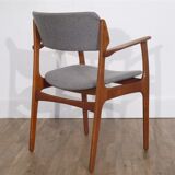 Danish teak armchair Erik Buch 1960