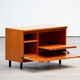 Buffet meuble à vinyles scandinave vintage 1960