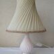Lampe Chatard en opaline rose