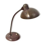 Former Kaiser Idell superb patina Model 6551 wide reflector