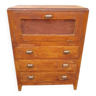 Professional furniture - with drawers, in oak, 1940-50