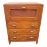 Professional furniture - with drawers, in oak, 1940-50