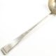 Art Nouveau soup ladle, silver-plated alpaca, Bracia Henneberg, Poland, 1930s