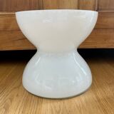 Vase diabolo en verre blanc Anne Nilsson pour Ikea