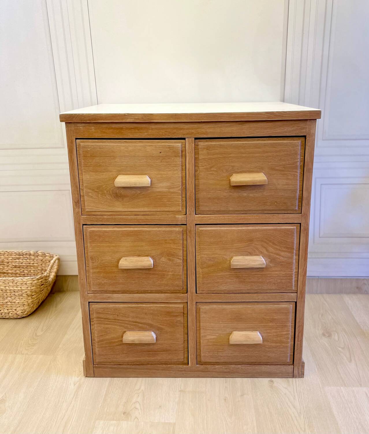 Vintage wooden workshop furniture