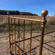 Antique brass bed with bars – Napoleon III style