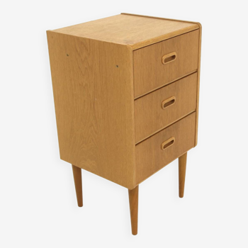 Scandinavian oak chest of drawers, Sweden, 1960