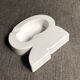 1970s Crippa white moulded plastic ashtray