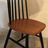 Set of 8 Scandinavian vintage Tapiovaara chairs