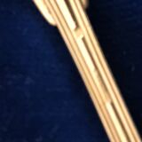 Set 12 teaspoons Christofle XIX eme in vermeil