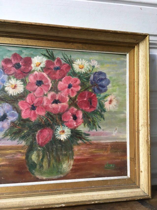 Painting still life in oil
