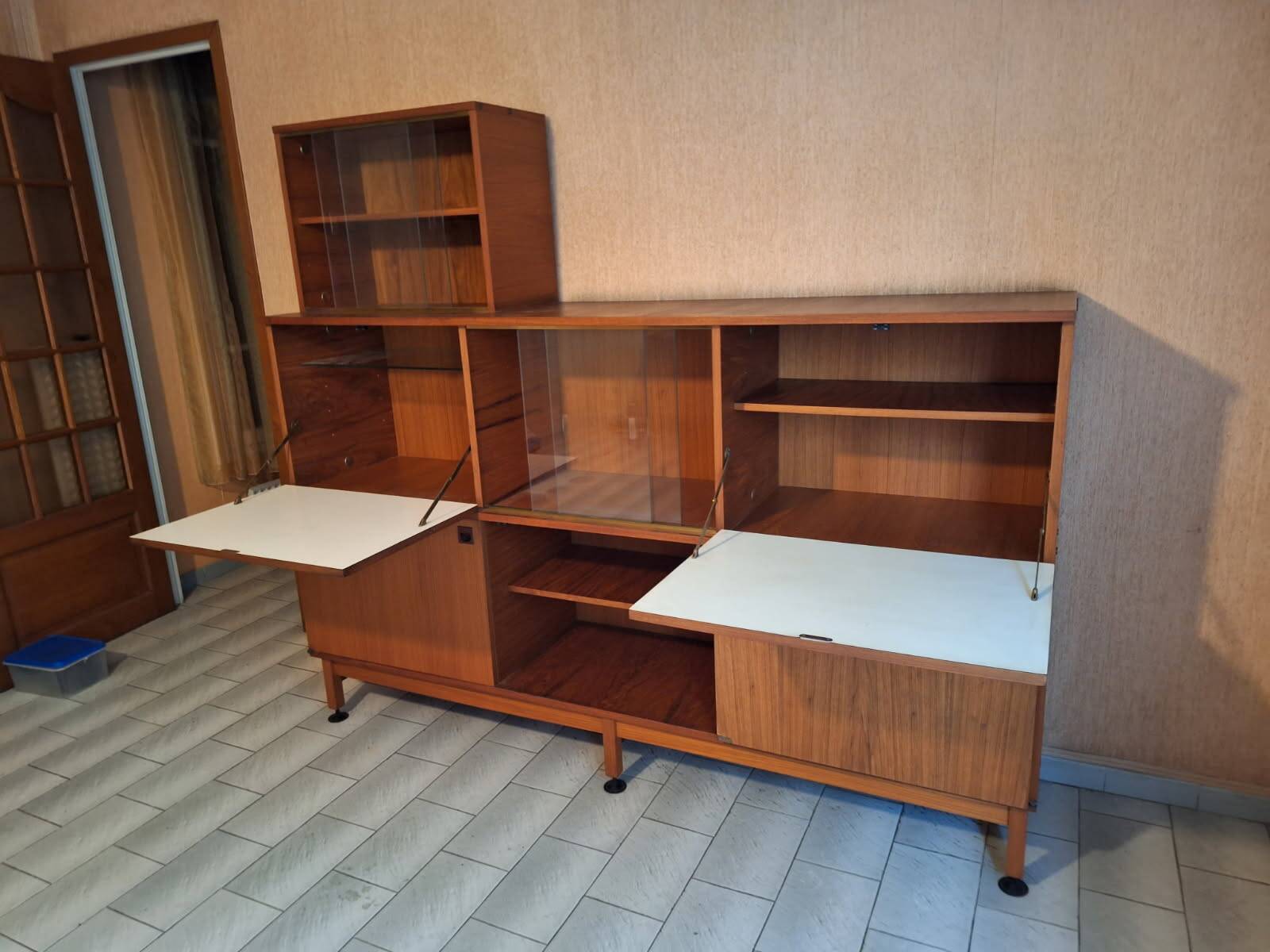 Meuble Multi tv 67 de André Monpoix édition Meubles tv France circa 1960