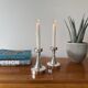 Vintage Pair of Silver Candlesticks by Löfman
