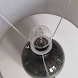 Table lamp in glazed stoneware