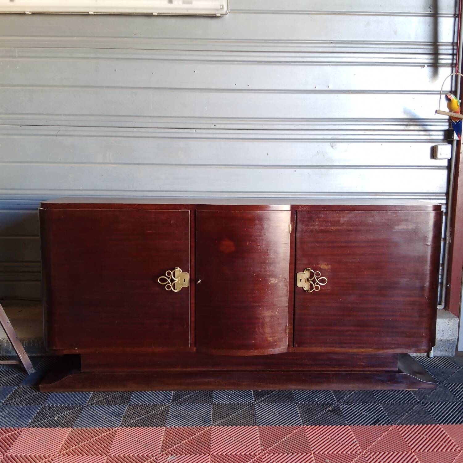 Art Deco sideboard with 3 doors
