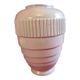 Art deco earthenware vase "moulin des loups orchies"
