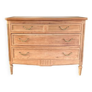Commode merisier aspect - brut