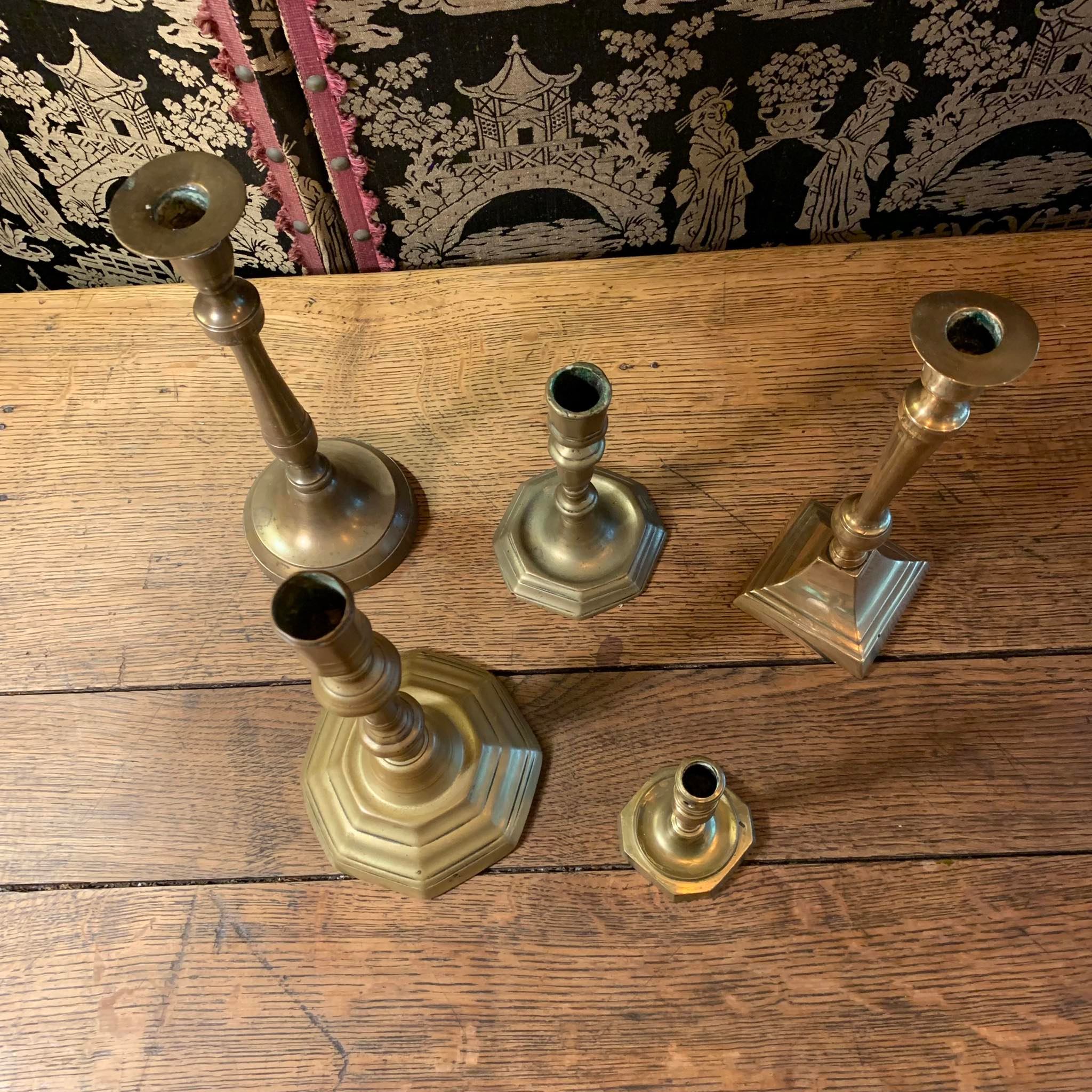 Set of candle holders
