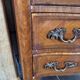 Small Louis XV Transition jump commode, Breccia marble, 79 cm