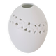 Vase œuf blanc en porcelaine