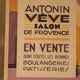 Advertising card Cafés La Fornarina Salon de Provence