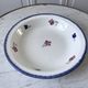 Hollow dish digoin sarreguemines model "mary-lou" years 30-40
