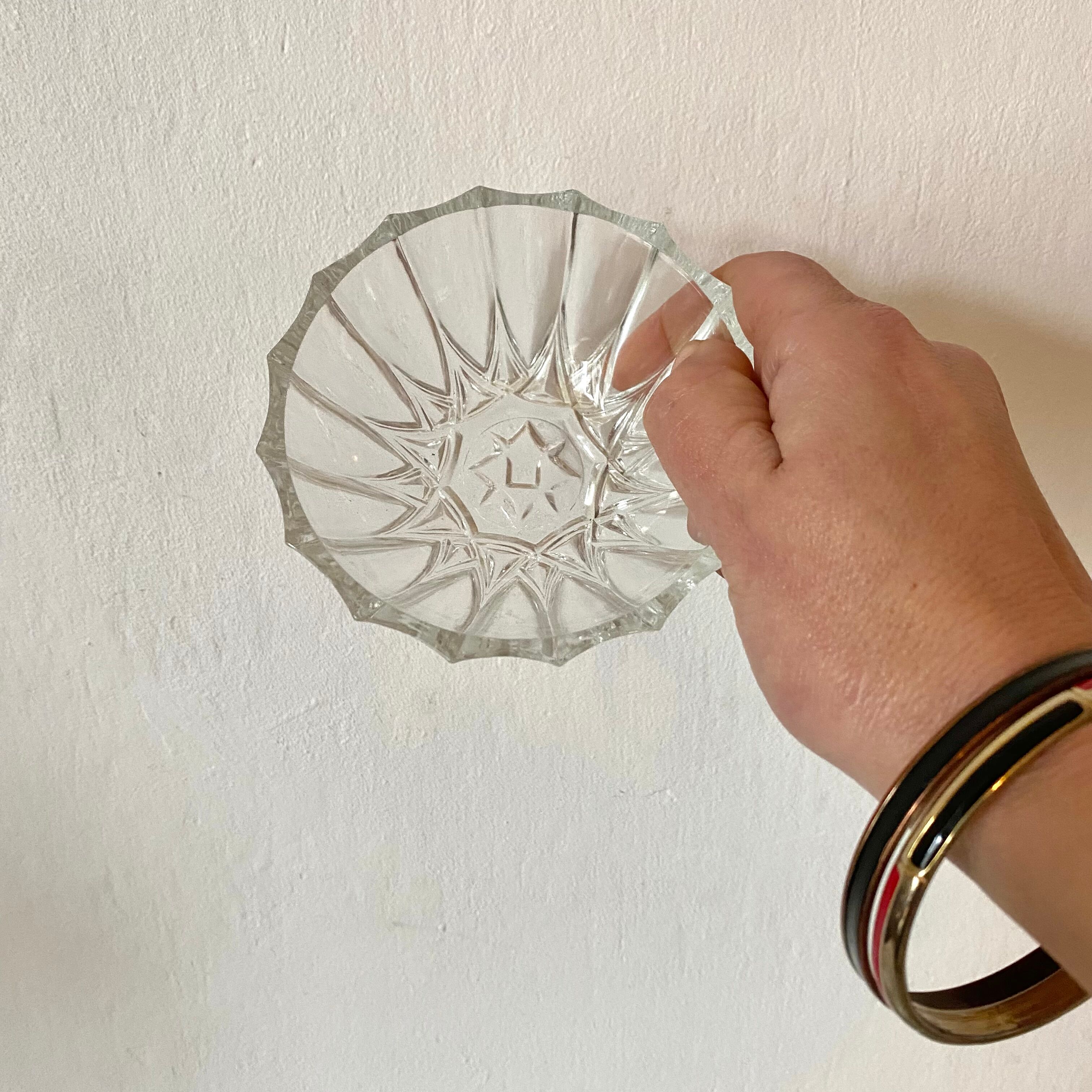 Vintage glass cups 17 pieces