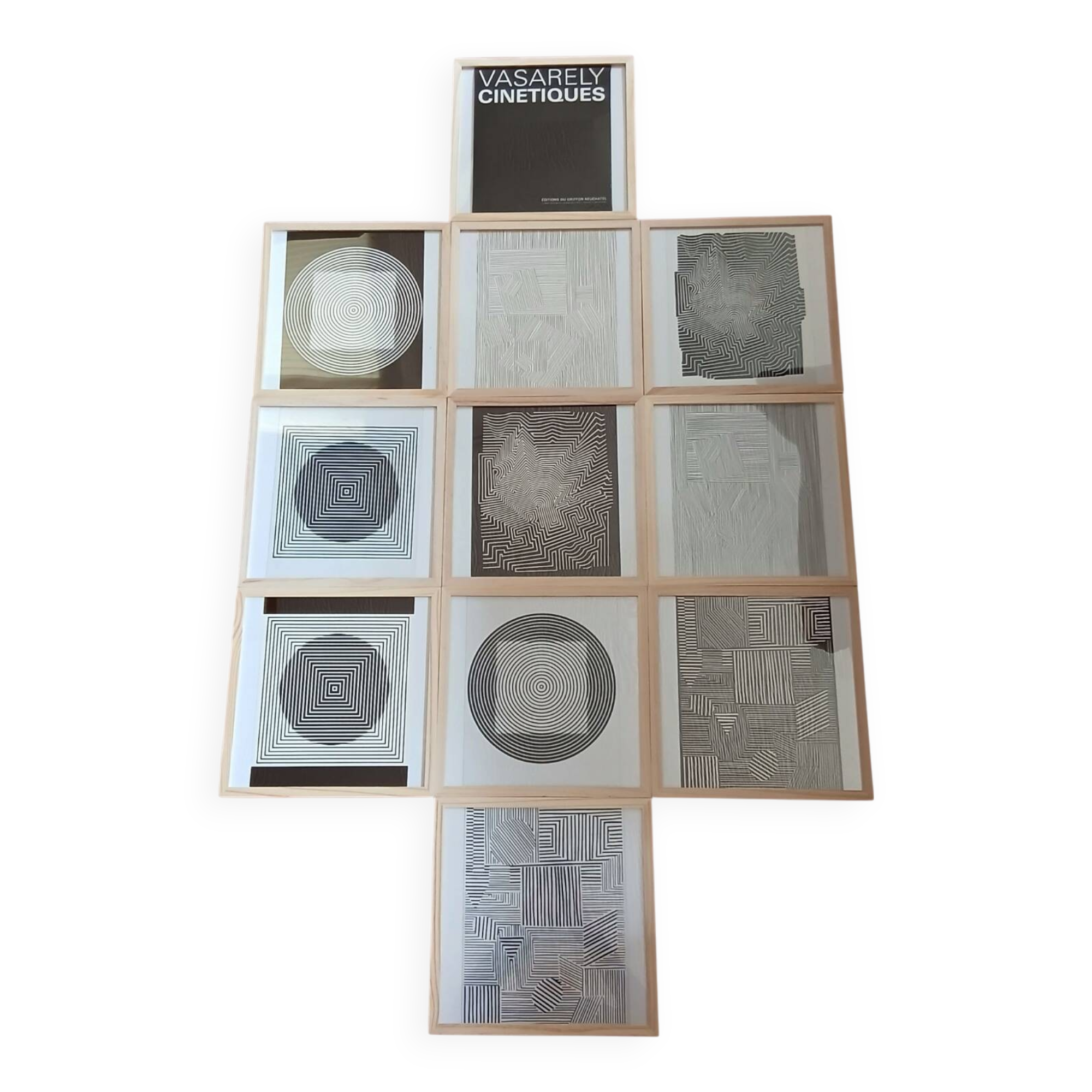 Cinétique Victor Vasarely Portfolio 1973