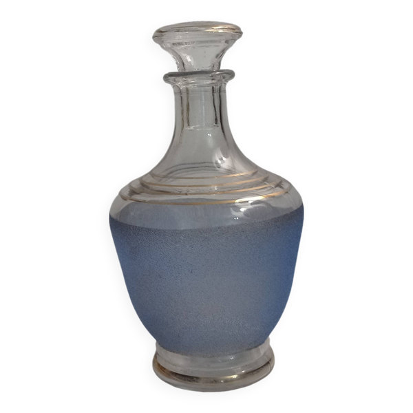 Carafe en verre granité