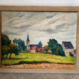 Landscape signed Picart the Gentle