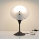 Glass table lamp by VeArt, Italy 1980s.