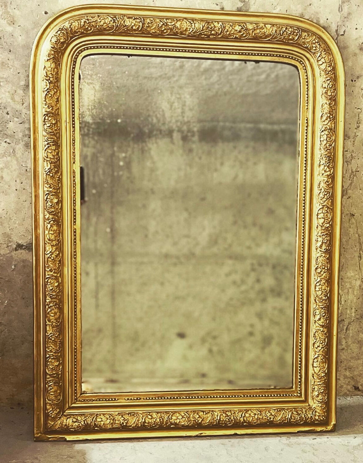 Antique mirror Louis Philippe 90x66 cm