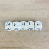Vintage Ace Poker Dice Set
