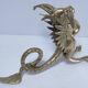 sculpture chimère bronze doré