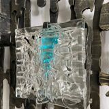 Brutalist Wall-Mounted Lamp & Coat Rack Sculpture by Angelo Brotto