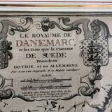 Ancient map endaded - Gothia and Germany -1713